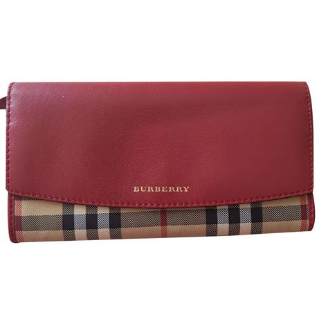 burberry borse icone|burberry leather wallet.